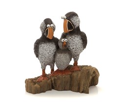 Family Gathering by Rebecca Lardner - Cold Cast Porcelain sized 9x9 inches. Available from Whitewall Galleries
